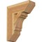 Ekena Millwork Merced Slat Rough Sawn Bracket, Western Red Cedar, 6"W x 18"D x 22"H BKT06X18X22MRC06RWR - alternate 1